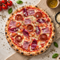 Pizza meat lover