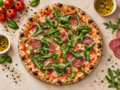Pizza salame deluxe
