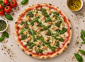 Pizza Chicken pesto