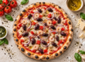 Pizza seafood