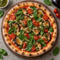 Pizza tasty vegan