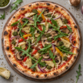 Pizza vegan delight