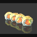 Crunchy zalm roll