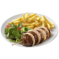 Berehap met satésaus schotel