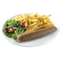 Frikandel schotel