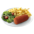 Goulashkroket schotel