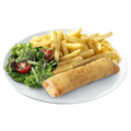 Shoarmarol schotel