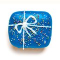 Blauw pakje