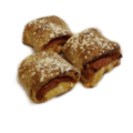Bacon pizza roll