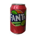 Fanta strawberry en kiwi 330ml