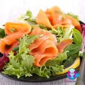 Maaltijdsalade "gerookte zalm"