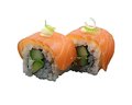 Gerookte zalm maki