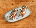 Ebi Fry Salmon Roll – 4 stuks