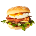 Family Premium Bacon-egg-cheeseburger