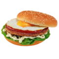 Egg burger