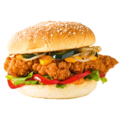 Kipburger spicy
