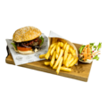 Bacon burger menu