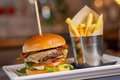 Bacon cheese burger
