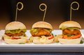 Crispy chicken sliders