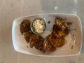 Loaded potato skins (8st)