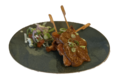 Portie varkenshaas sate