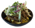 Frites shoarma