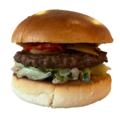 Blazing Luke burger