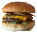 Route 66 burger