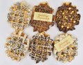 Happy Birthday! Black & Gold wafels