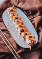 Flamed Salmon dragon
