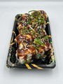 Flamed salmon roll