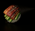 Rainbow temaki