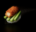 Fried tori temaki