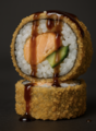 Sake crispy roll