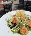 VOORGERECHT Insalata Gamberi con polenta