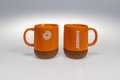 Cork Bottom Mug Orange
