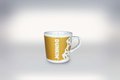 DUNKIN' Mug Donut gelb
