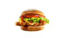 California Hot BBQ Chicken Burger