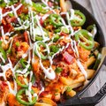 Loaded fries shoarma