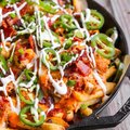 Loaded fries gyros