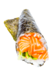 Sake handroll