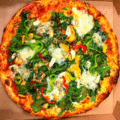 Pizza spinazie