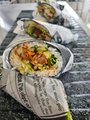 Sushi burrito Garnalen