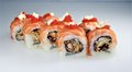 Spider salmon roll
