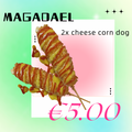 2x cheese corn dog