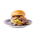 Champignon burger menu