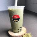 Matcha milk tea