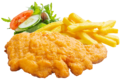Plate varkensschnitzel