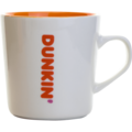 Dunkin White Mug