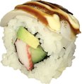 28. Flamed Seebass roll